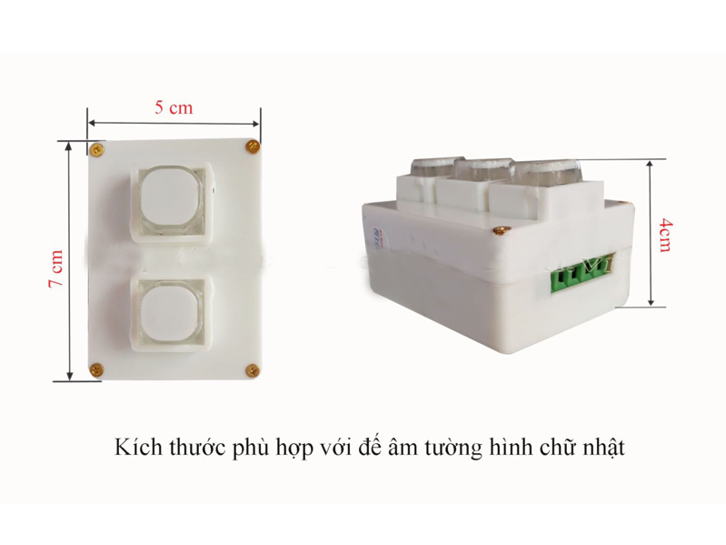 Công tắc điều khiển từ xa bằng sóng radio RC2S