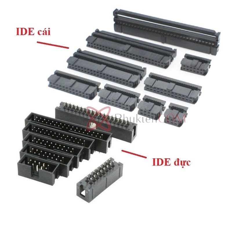 Đầu Bấm kẹp cáp IDC 2.54MM 8 chân