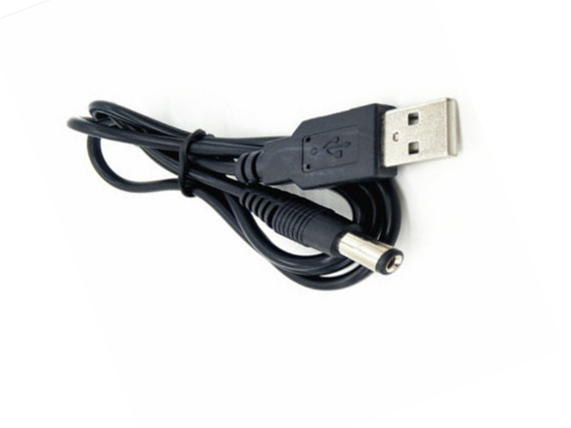 Giắc đực 5.5mm và đầu USB