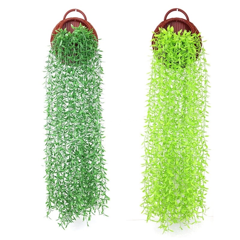 Dây lá cúc tần ấn độ giả nhựa dài 100cm