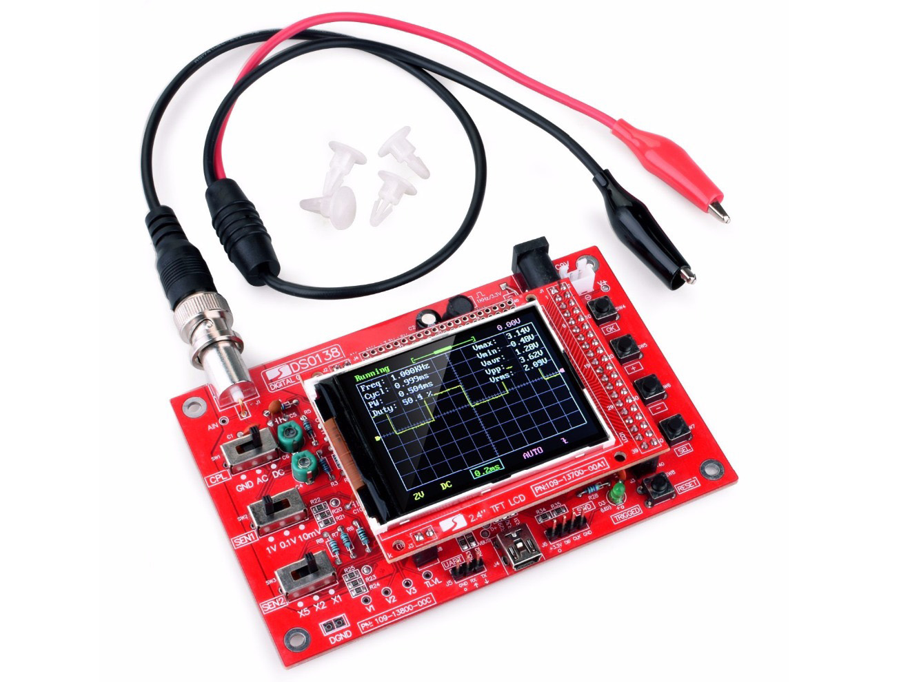 Đo tần số Oscilloscope DSO138