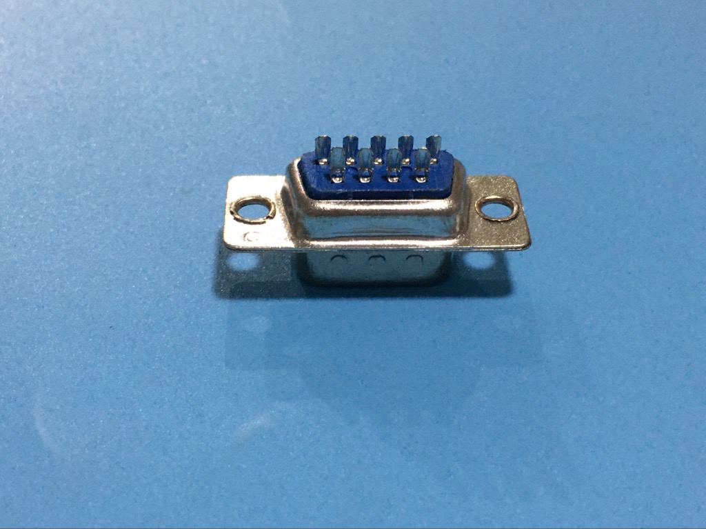 Đầu nối DB9 Cổng nối tiếp RS232 đực chân hàn