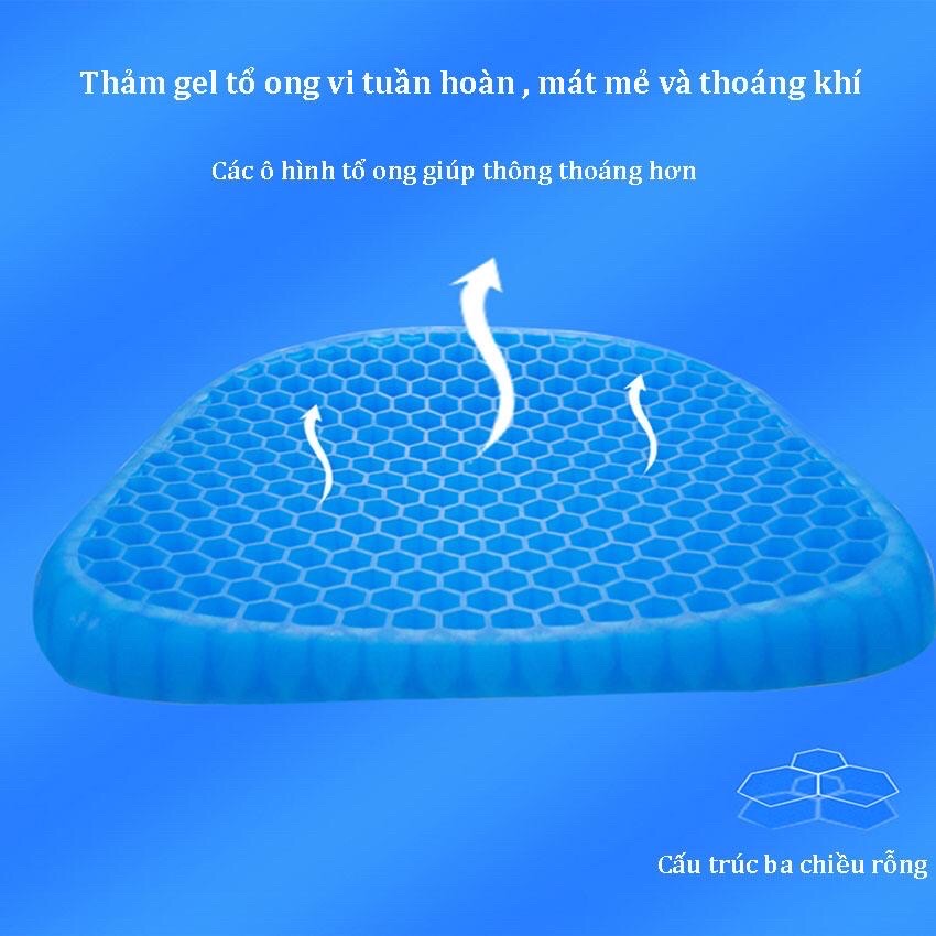 Đệm lót ghế thoáng khí bằng cau su