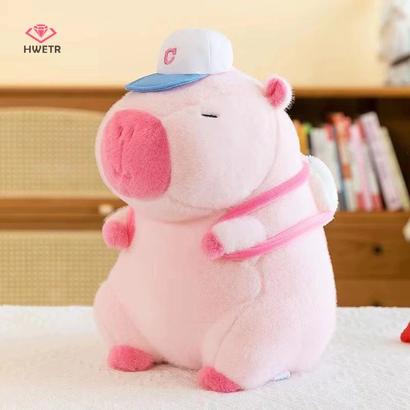 Hwetr 25cm Dễ Thương Lông Tơ Hồng Capybara