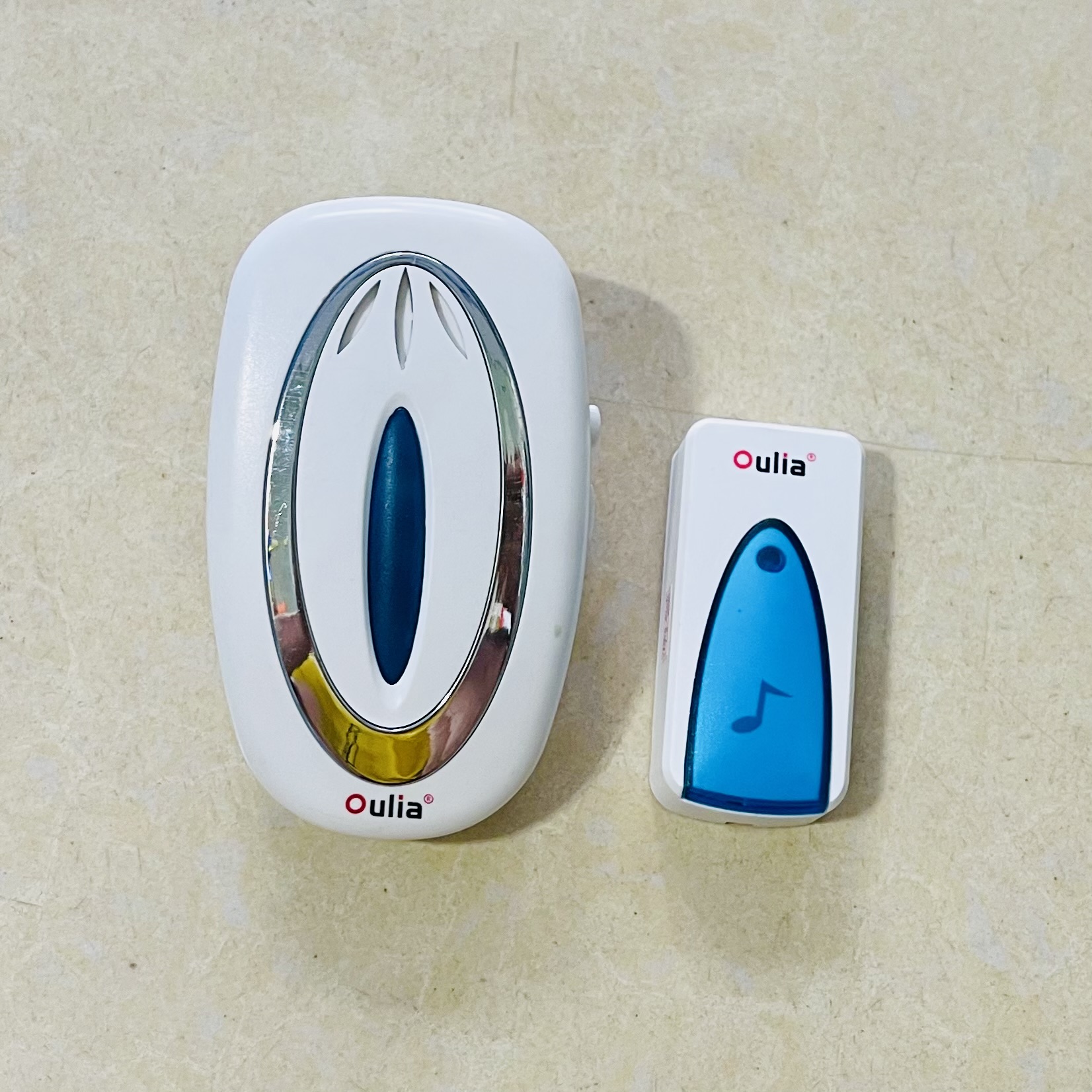 Chuông cửa không dây từ xa, tay bấm dùng pin