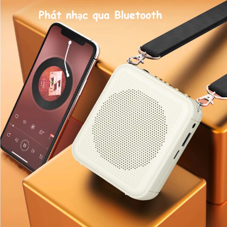 Loa trợ giảng có dây S62 công suất 10W, có bluetooth