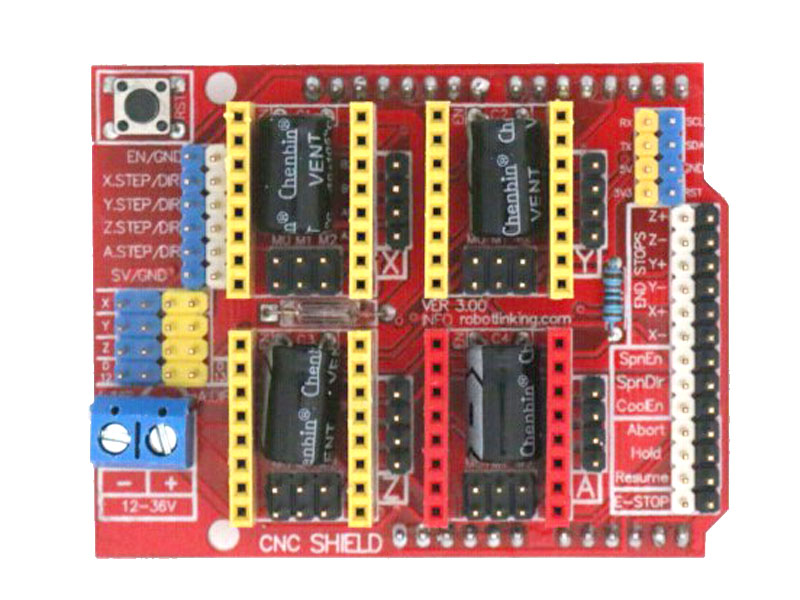 CNC SHIELD V3 điều khiển động cơ bước step cho Arduino Uno