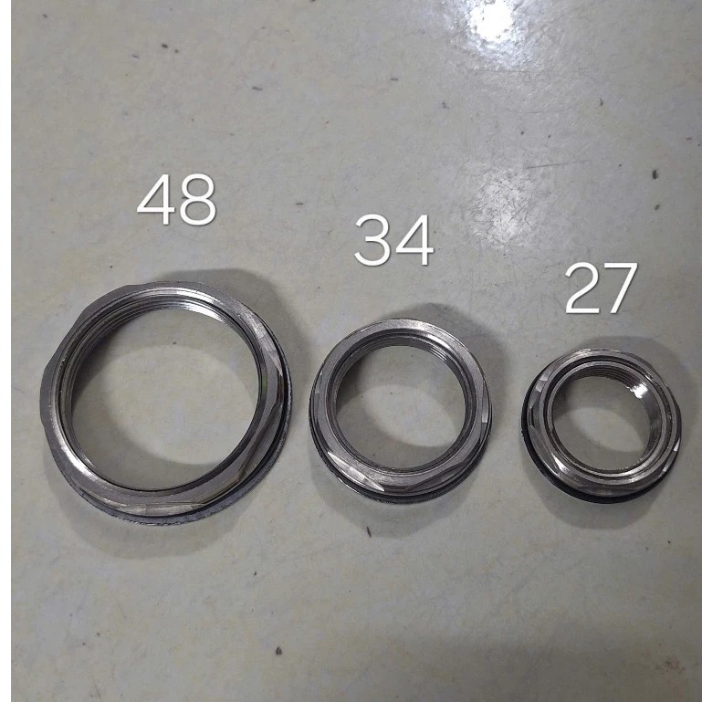 Rốn bồn nước inox, rốn téc nước, ren vặn bồn nước