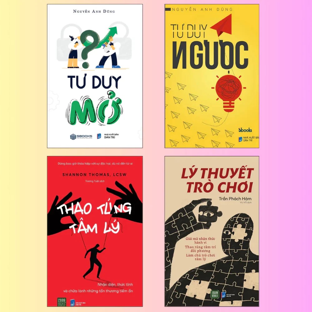 Combo Tư duy mở-Tư duy ngược-Thao túng tâm lý-Lý thuyết trò chơi