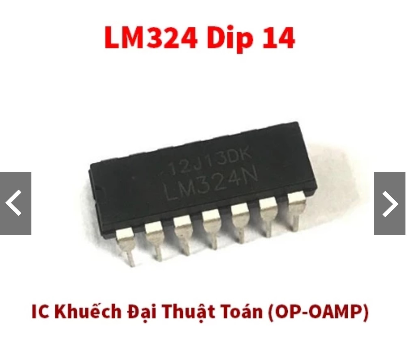 IC LM324 4 Op-Amp