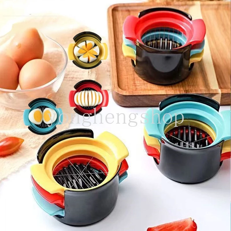 Dụng Cụ Cắt Trứng Luộc 3 Trong 1