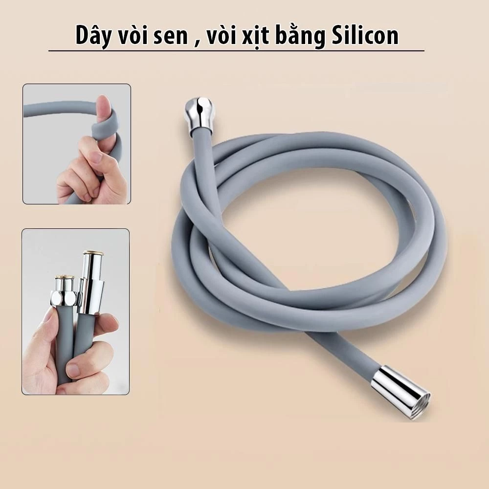 Dây cấp nước Silicon mềm chống xoắn chịu áp lực cao dài