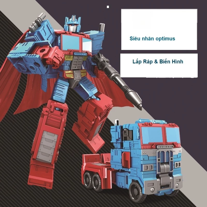 Robot lắp ráp biến hình từ Siêu nhân thành Ô-tô