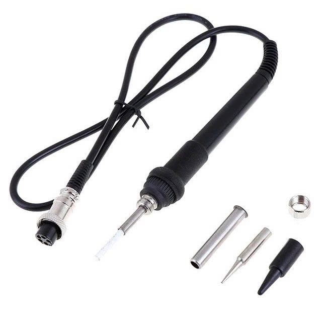 Tay hàn cho máy hàn 936 937 đầu giắc đực/ giắc cái lõi sứ