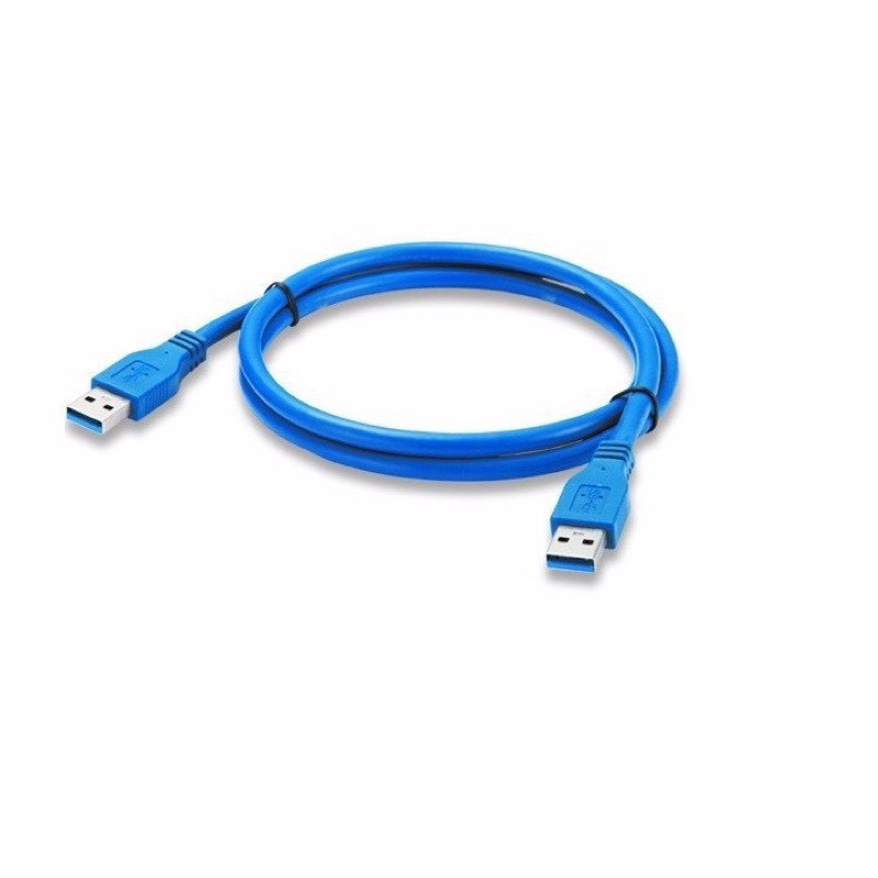 Dây Cáp 2 Đầu Usb 3.0 dài 60cm, dây 2 đầu đực, bọc bạc chống nhiễu