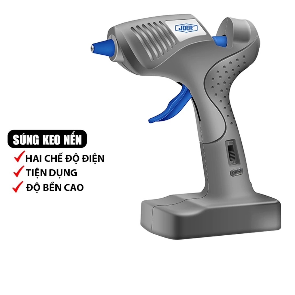 Súng bắn keo nến silicon không dây.