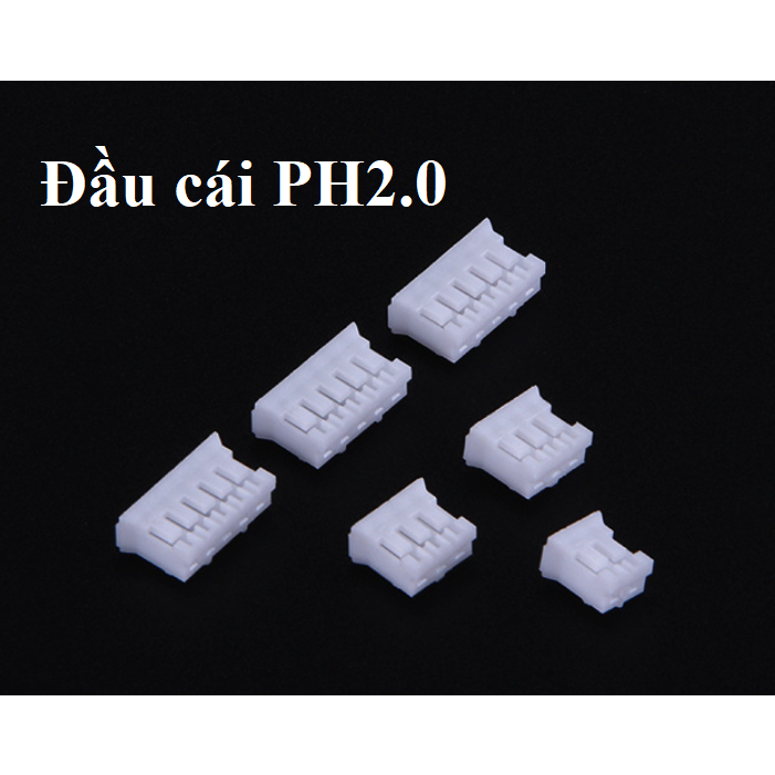 Đầu vỏ nhựa nối PH2.0 Dây Điện Termianl