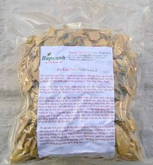xáo tam phân sắt lát