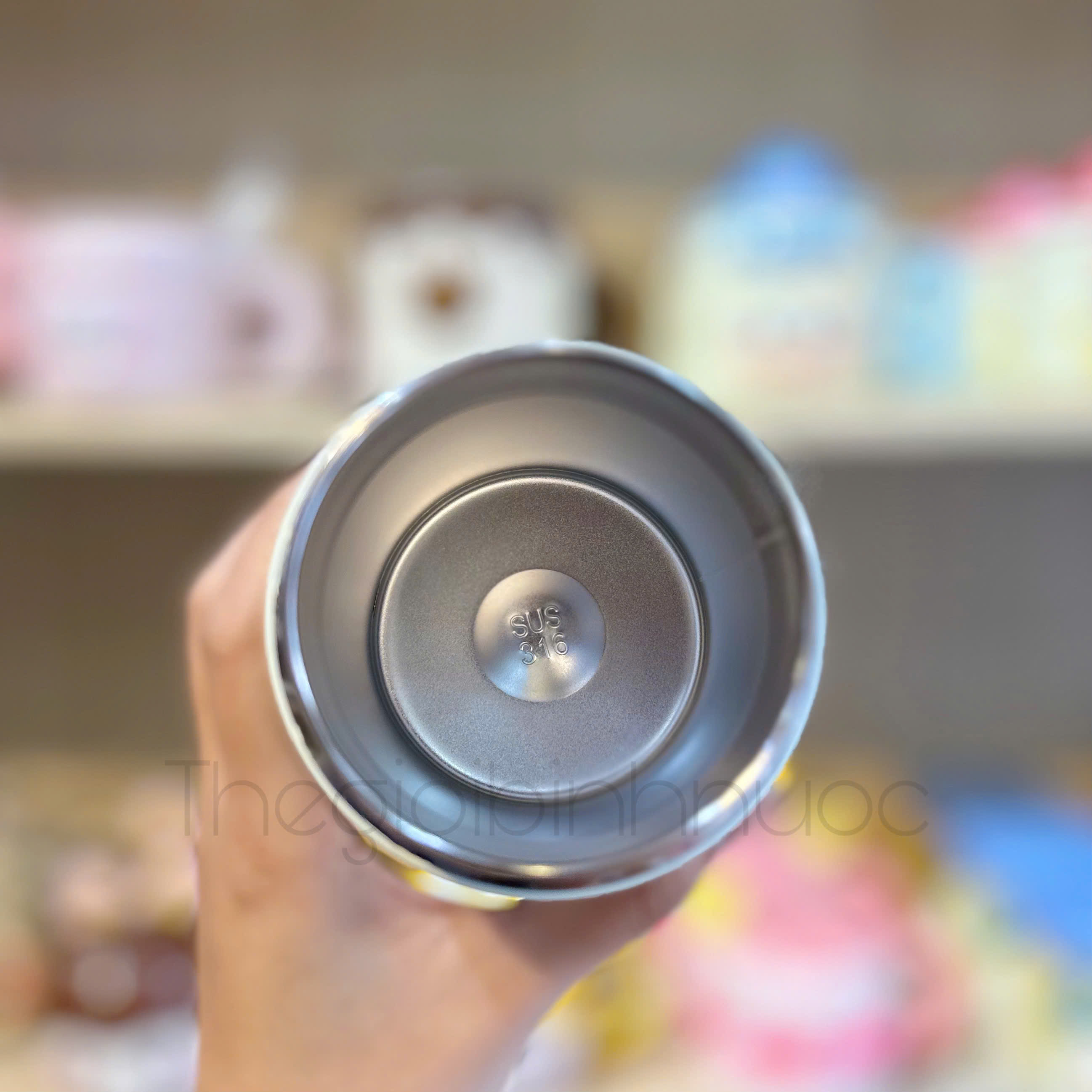 Bình Giữ Nhiệt Dễ Thương Inox 316 Cao Cấp 500ML Kèm Dây Xách