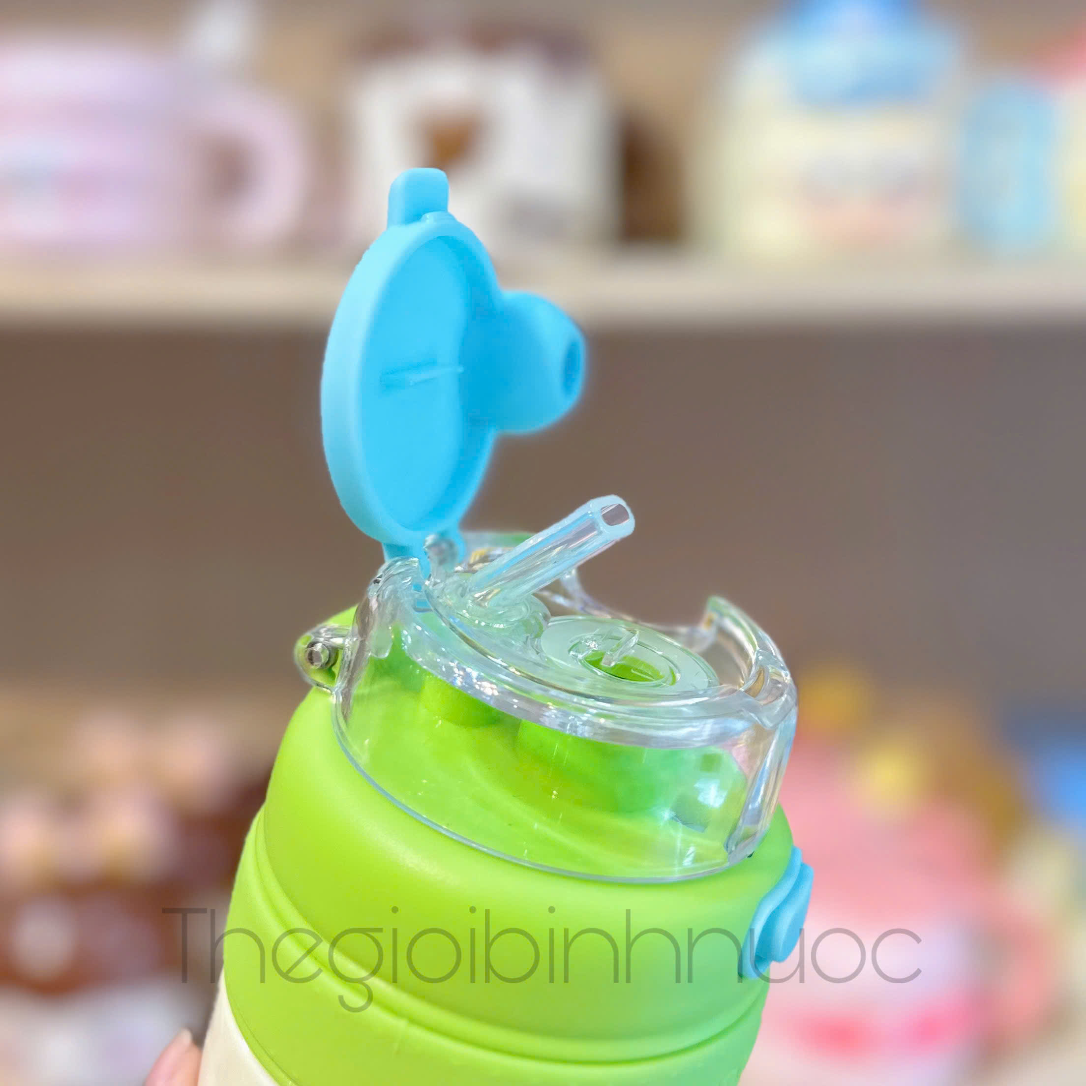 Bình Giữ Nhiệt Dễ Thương Inox 316 Cao Cấp 500ML Kèm Dây Xách