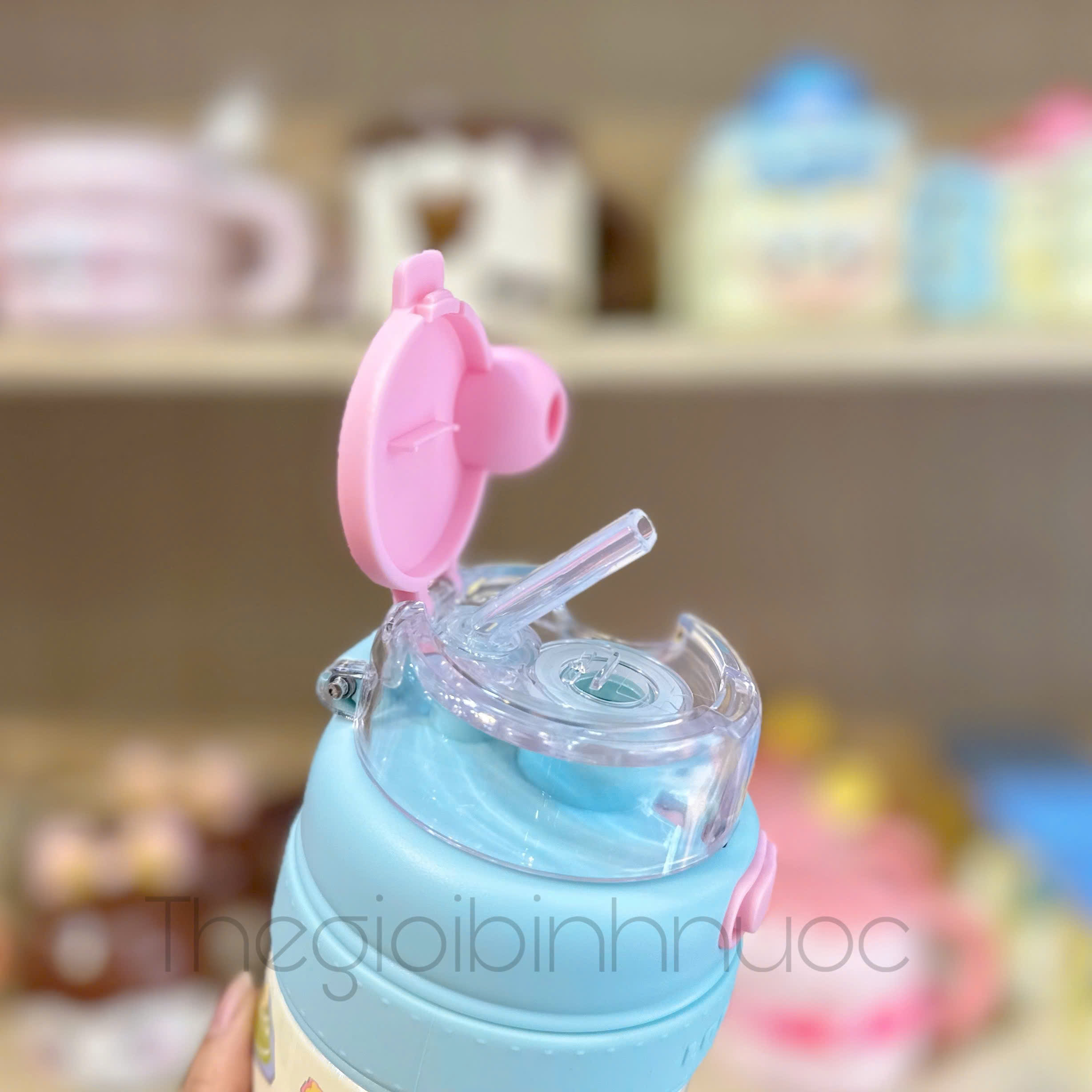 Bình Giữ Nhiệt Shin Cậu Bé Bút Chì INOX 316 500ML
