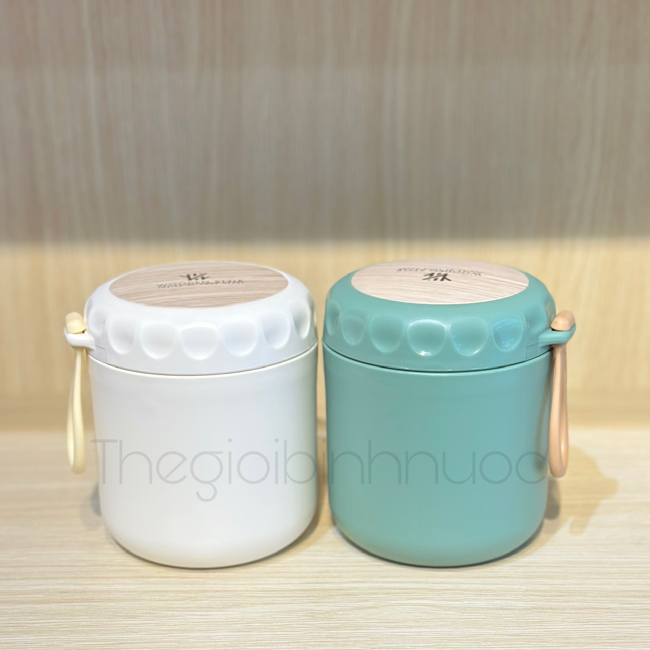 Hộp Đựng Canh Kèm Muỗng Giữ Nhiệt
