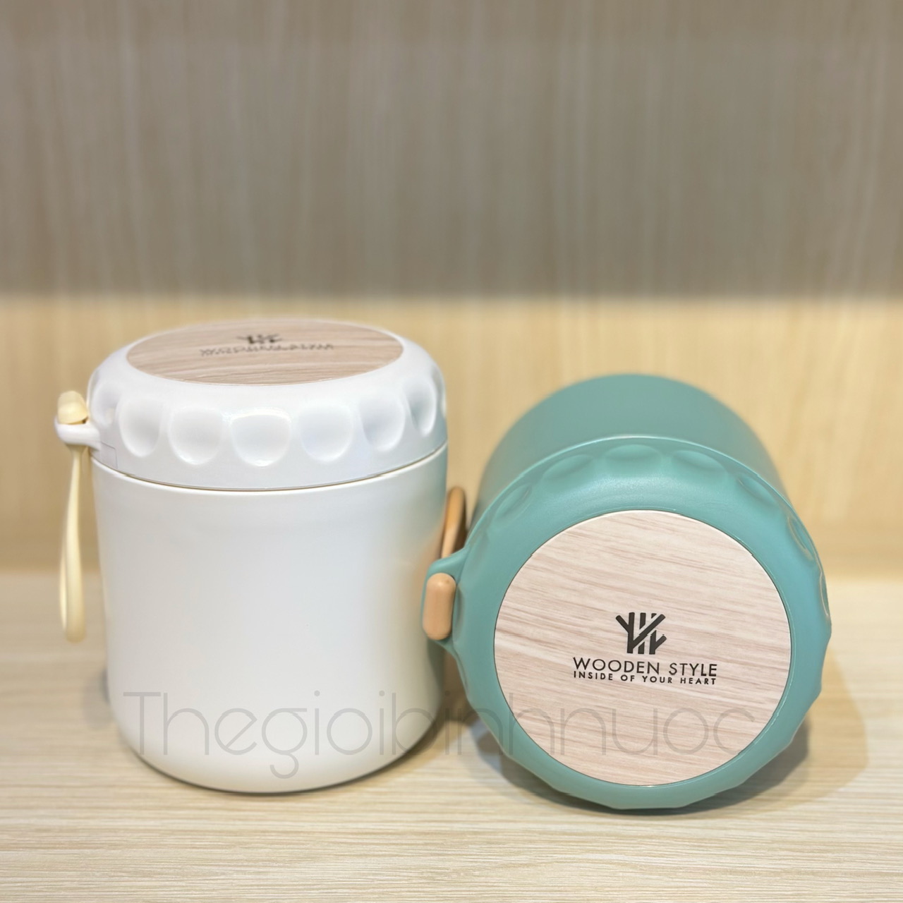Hộp Đựng Canh Kèm Muỗng Giữ Nhiệt