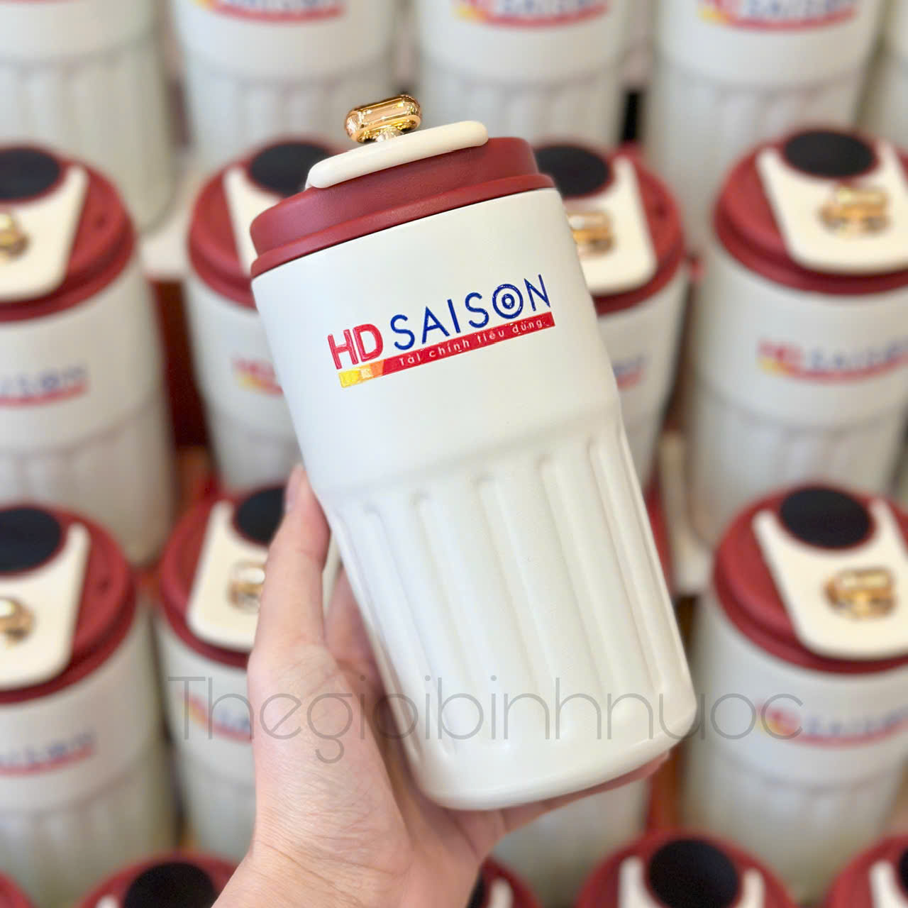 Sỉ In Logo Khắc Tên Ly Giữ Nhiệt Hiển Thị Nhiệt Độ 450ML
