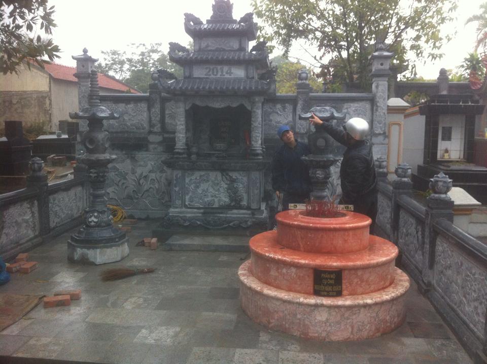 Lăng mộ đá đẹp ,Lăng mộ xây dựng bằng đá theo yêu cầu