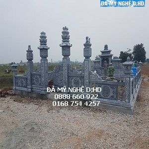 Cách bài trí không gian khu lăng mộ đá đẹp nhất và hợp phong thủy