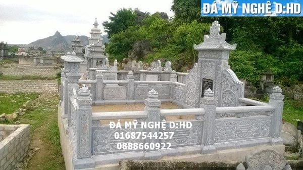 Bí quyết thi công lăng mộ đá đẹp hợp phong thủy