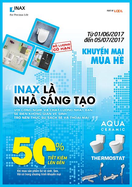 INAX - KHUYẾN MẠI MÙA HÈ 2017