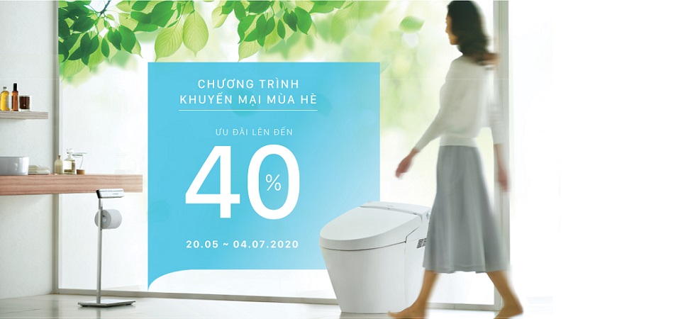 KHUYẾN MẠI MÙA HÈ 2020 TỪ THIẾT BỊ VỆ SINH INAX