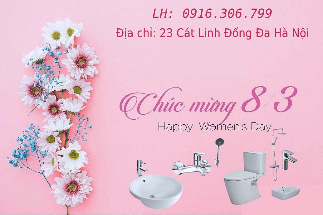 Khuyến mại tháng 3 - HAPPY WOMEN'S DAY