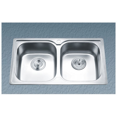 Chậu rửa bát 2 hố cân GORLDE GD5212 không bàn