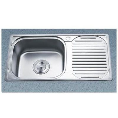 Chậu rửa bát 01 hố có bàn GORLDE GD0293