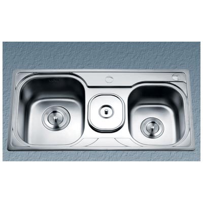 Chậu rửa bát 2 hố  GORLDE GD5103