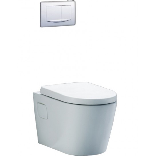 Bồn cầu 1 khối âm tường Caesar CPT1503