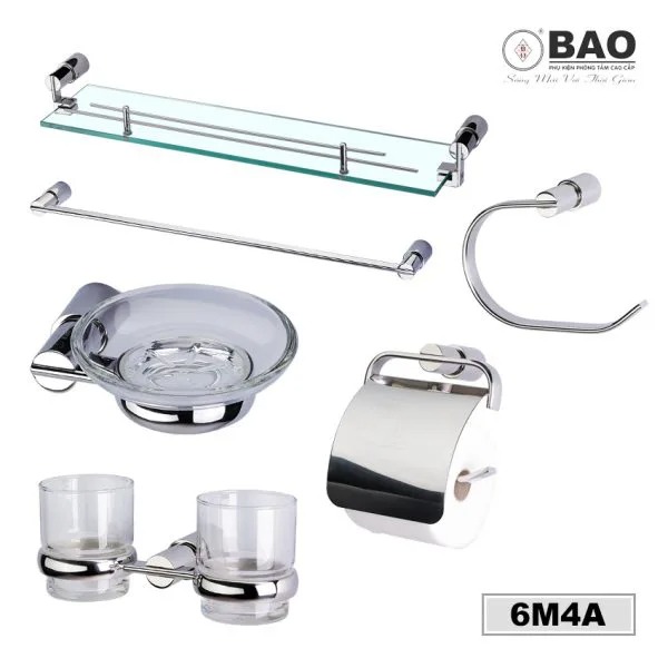 Bộ phụ kiện phòng tắm 6M4