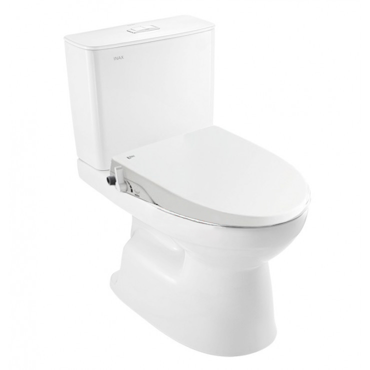 Bồn cầu INAX  2 khối C-514A nắp rửa cơ CW-S15VN