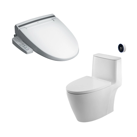 Bồn cầu 1 khối xả cảm ứng INAX ACT-902+CW-KB22AVN