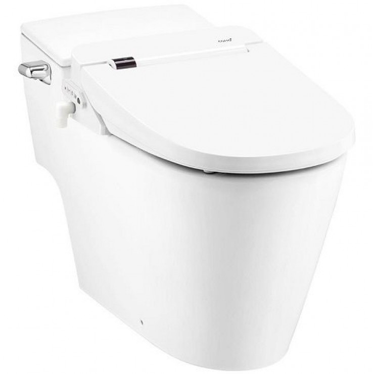 Bồn Cầu 1 Khối COTTO C103347-CV4 Nắp Rửa Điện Tử