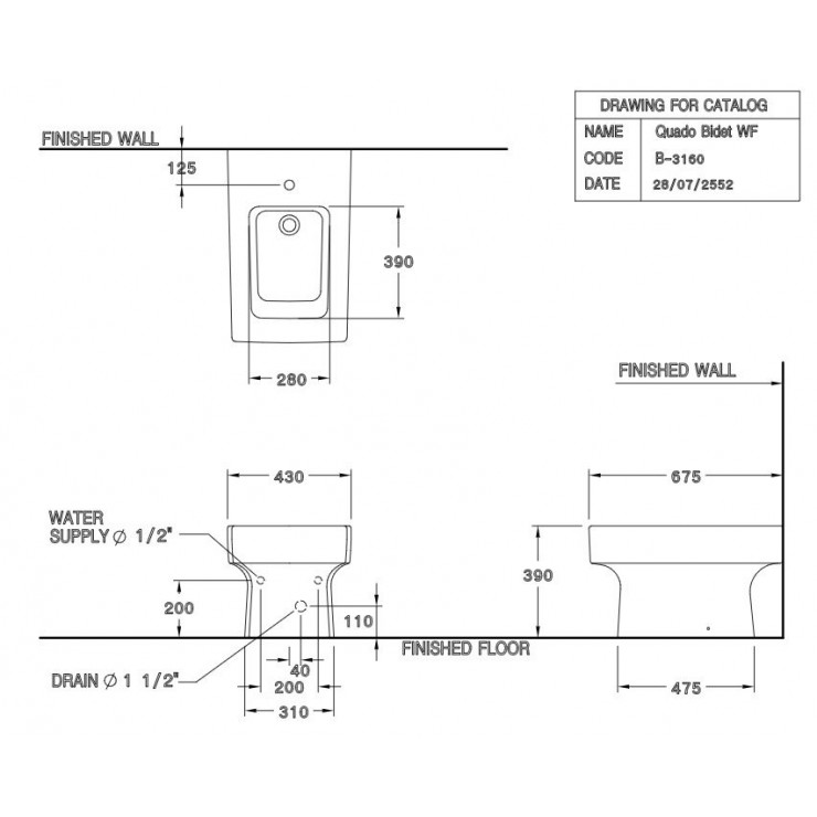 Bồn Cầu COTTO SC198517-F Treo Tường Thoát Ngang Tâm 220mm
