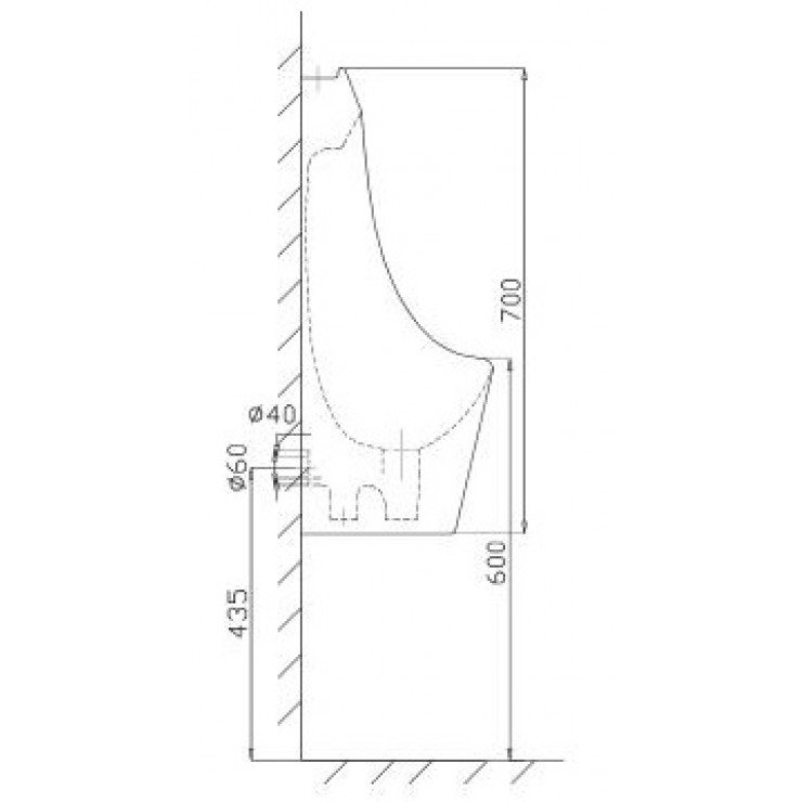 Bồn tiểu nam Viglacera T9