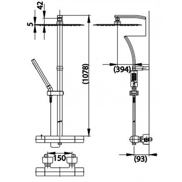 Sen cây nhiệt độ COTTO CT2042W