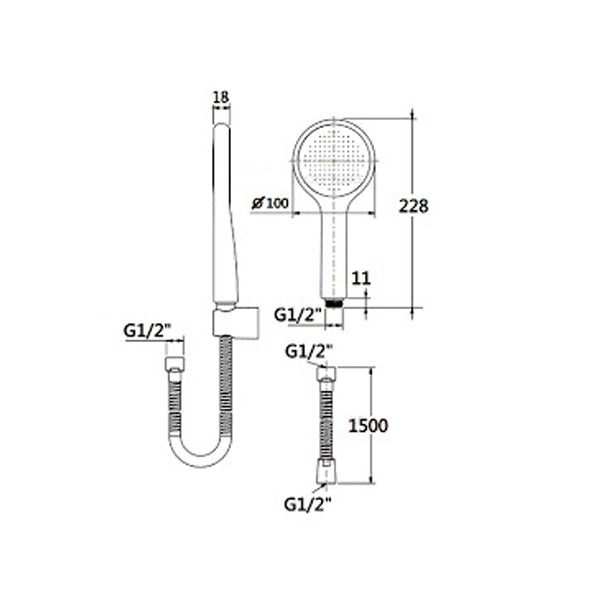 Tay Sen và Dây Sen American Standard FFASS506-PI