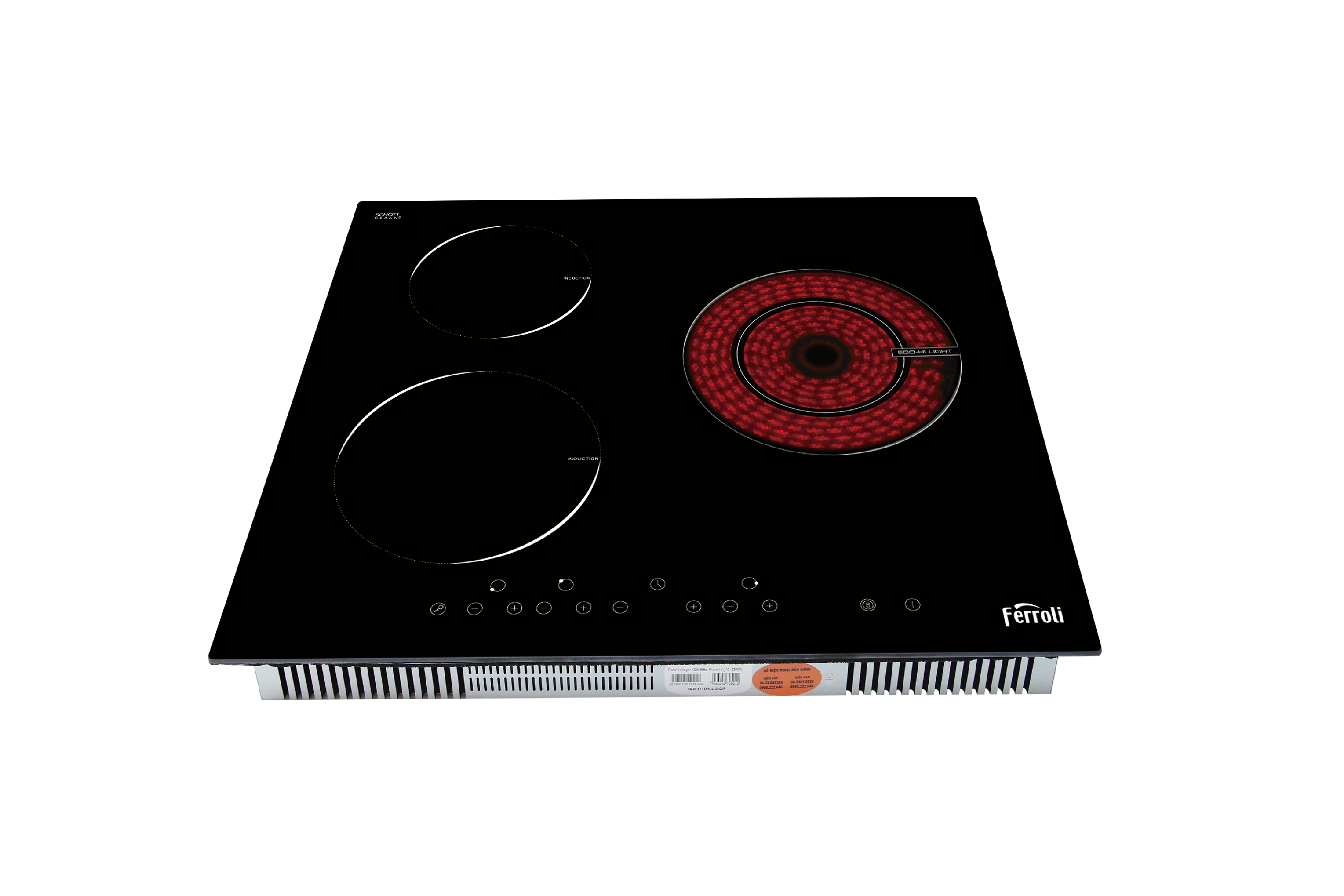 BẾP BA TỪ – HỒNG NGOẠI IC6600BN