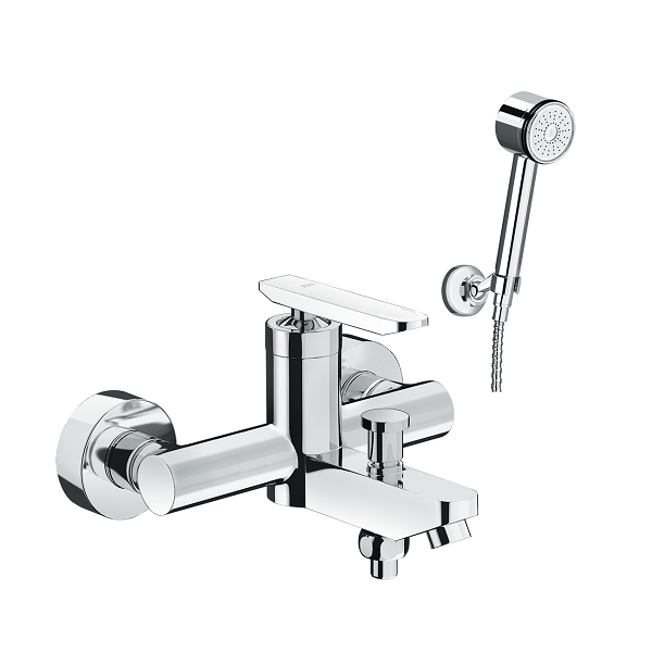 Vòi sen tắm nóng lạnh INAX BFV-4000S tay sen mạ