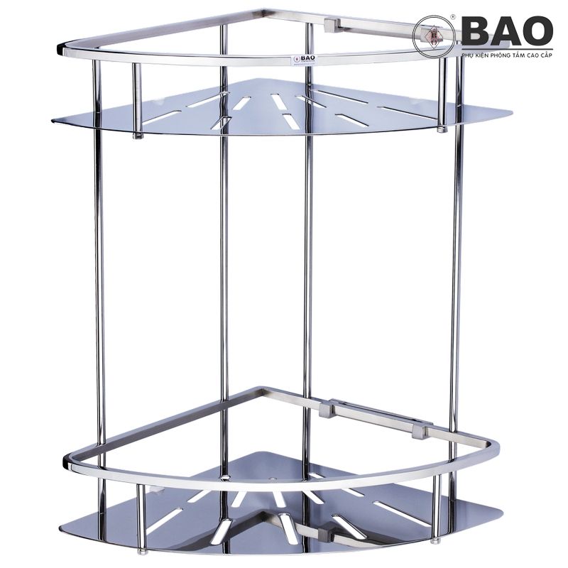 Kệ góc 2 tầng Inox BN-820