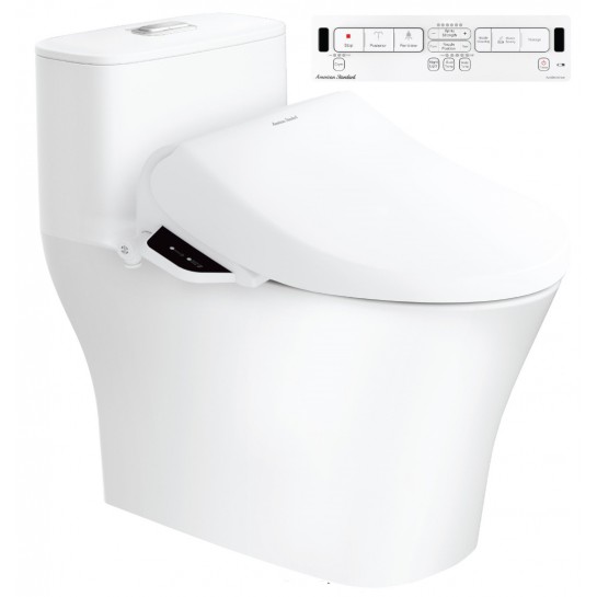 Bồn Cầu 1 Khối American Standard WP-1880PR Nắp Rửa PRISTINE